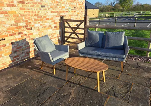 One Of The Outdoor Seating Areas Westend Office Suites
